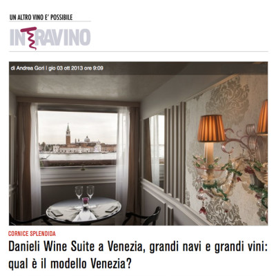 Articolo L'Agorà su Intra VIno