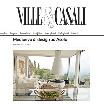 Articolo L'Agorà su Ville & Casali 2014