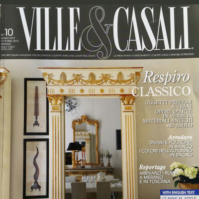 Articolo L'Agorà su Ville & Casali 2015